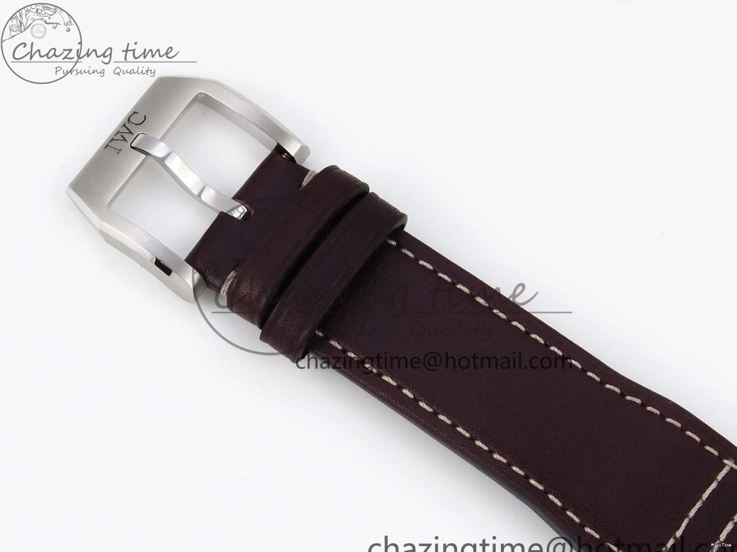 MIROTIME 0127 Pilot Mark XX IW328205 ZF 1:1 Best Edition Green Dial on Brown Leather Strap A UrbanStyle 7029